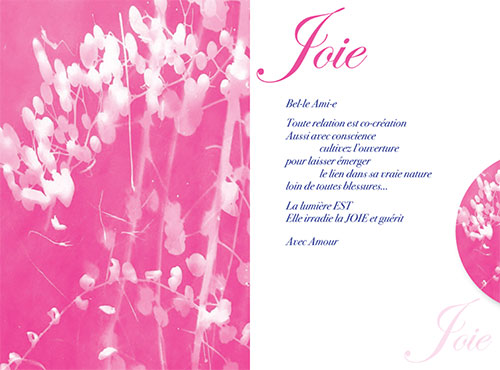 Oracle de Kya - Carte Joie